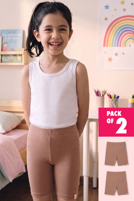 Buy Zivame Girls Solid Undershorts (Pack of 2) - Roebuck